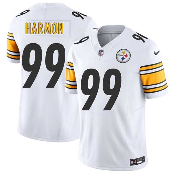 Men & Women & Youth Pittsburgh Steelers #99 Derrick Harmon White 2025 Draft F.U.S.E. Vapor Limited Stitched Jersey->seattle seahawks->NFL Jersey